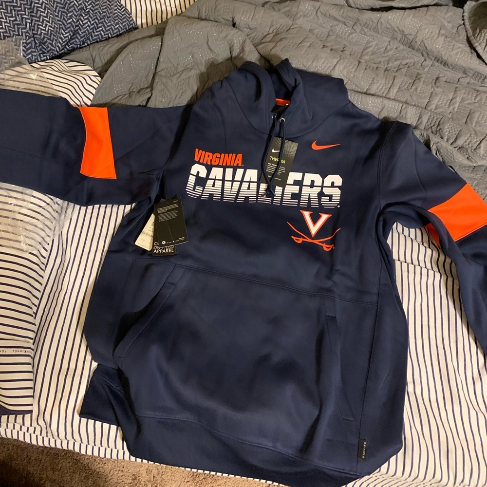 NWT NIKE Virginia Cavaliers Hoodie Large